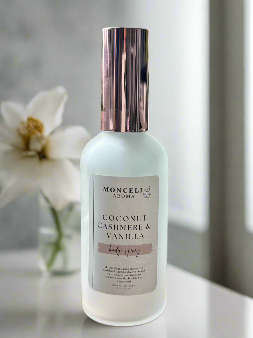 Coconut, Cashmere & Vanilla Body Spray
