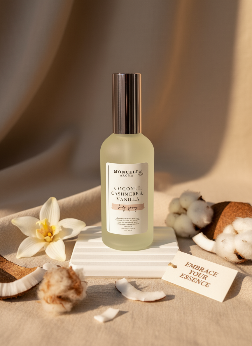 Coconut, Cashmere & Vanilla Body Spray