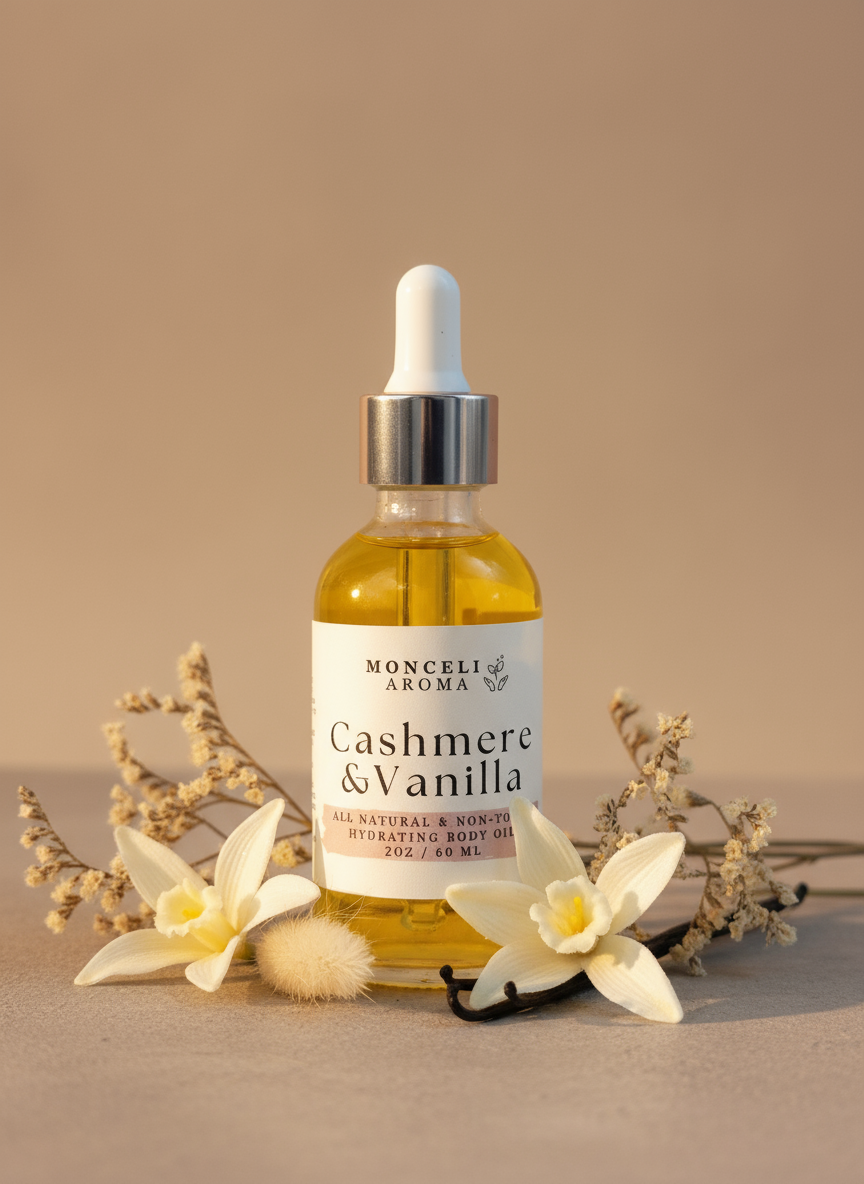 Cashmere & Vanilla Body Oil